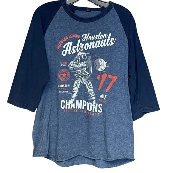 Diverscity Houston Astros Astronauts champions of the universe baseball 17 sz L - Picture 1 of 5